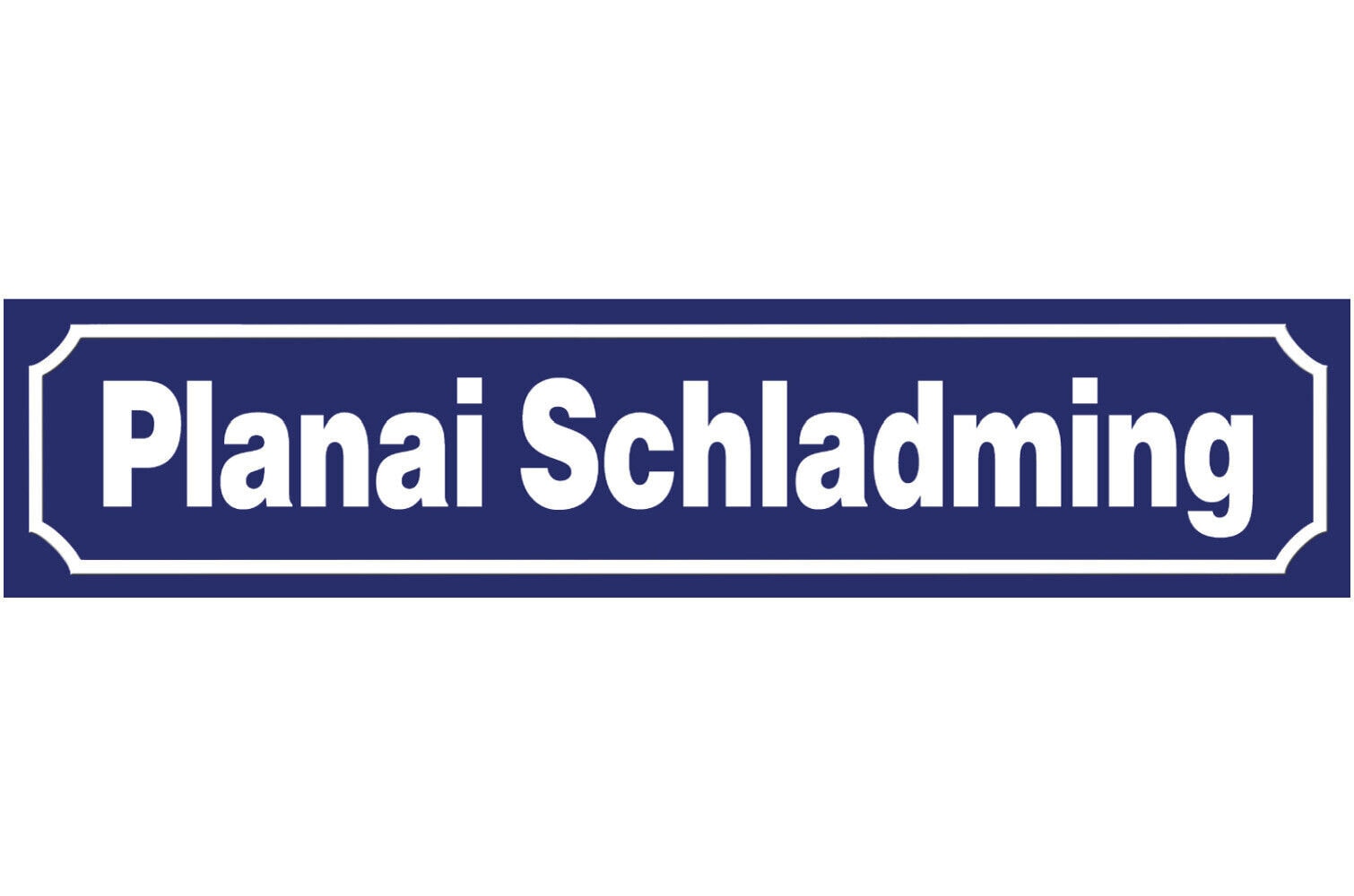 Schild planai schladming berg ski sport ort straße platz 46 x 10 blech od. holz
