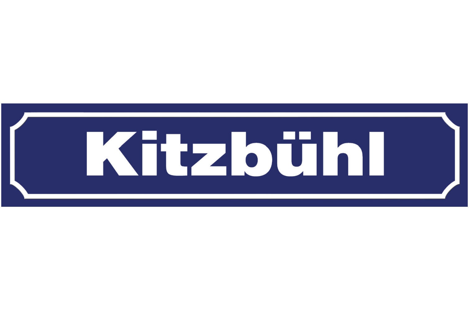 Schild kitzbühel stadt tirol ski sport ort straße platz 46 x 10 blech od. holz