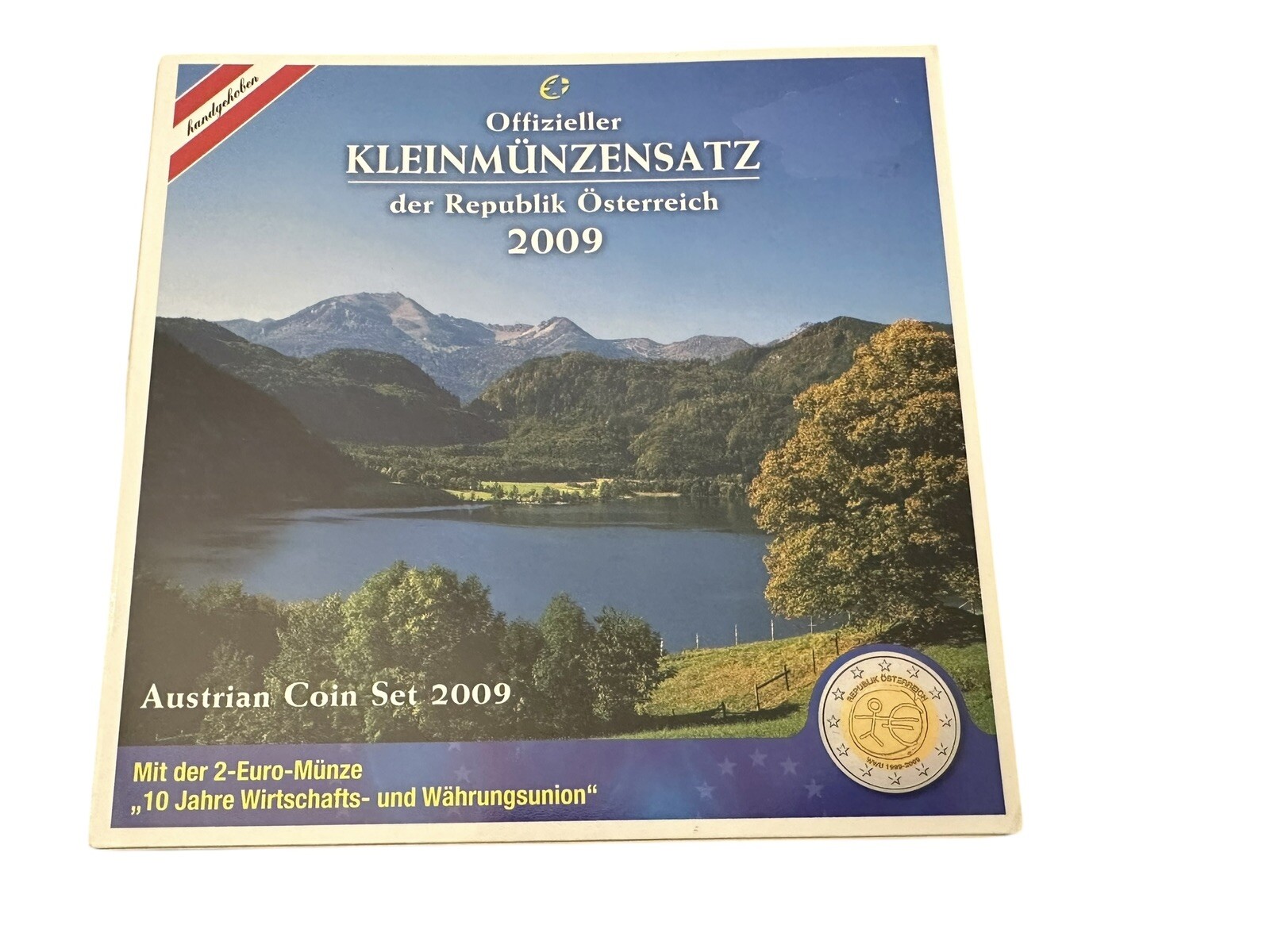 Österreich KMS 2009 handgehoben Kleinmünzensatz