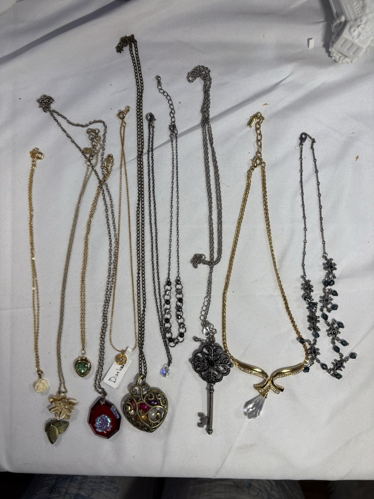 Vintage Necklace Lot Assorted Costume Jewelry