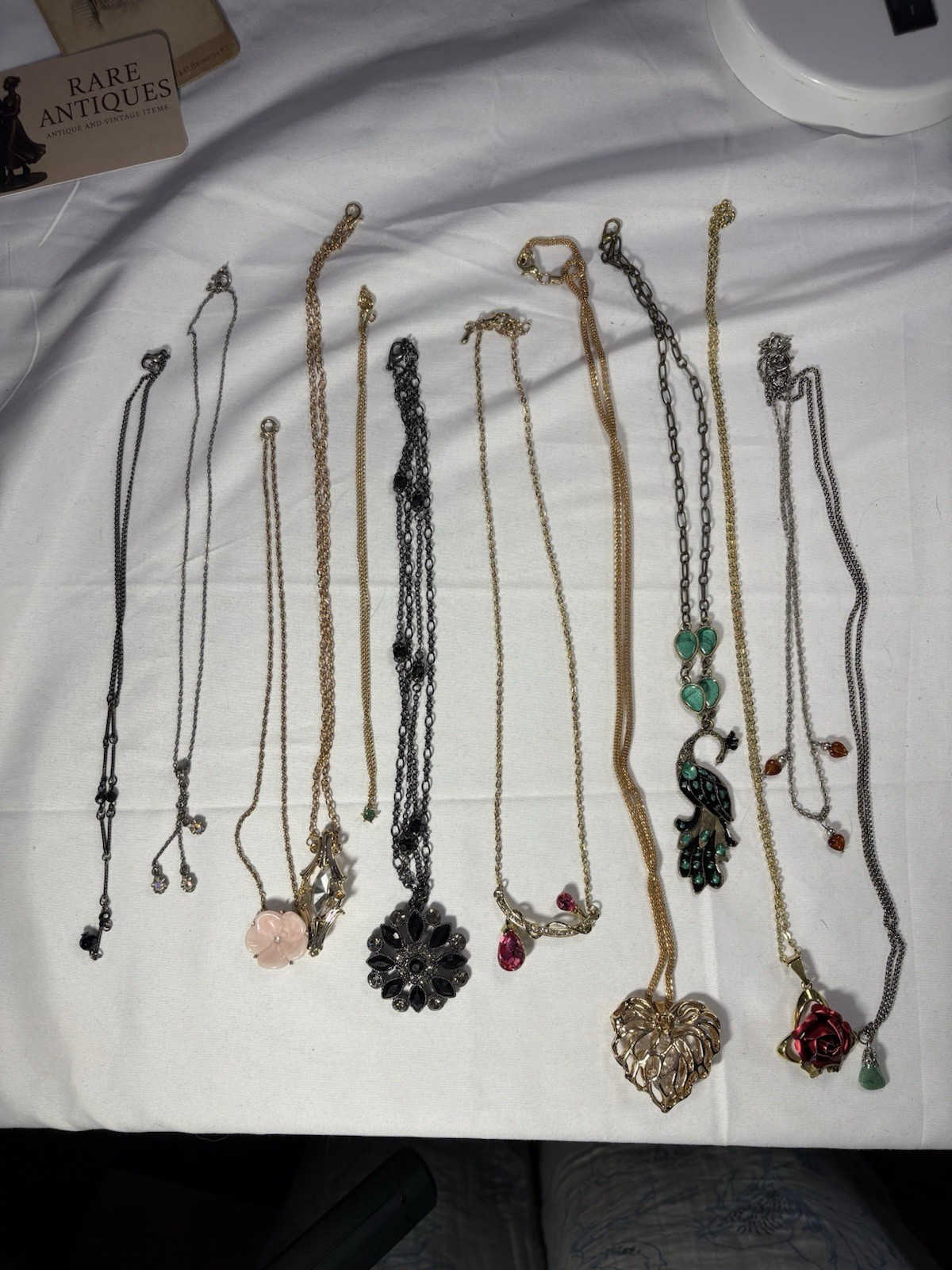 Vintage Necklace Lot Assorted Costume Jewelry