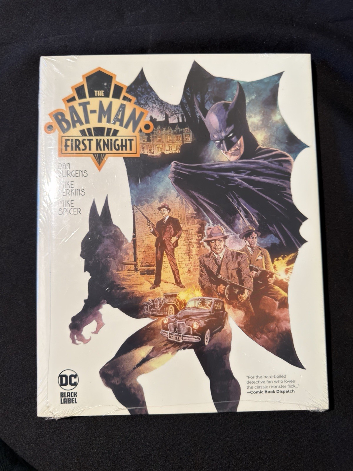 The Bat-Man First Knight HC Sealed Dan Jurgens DC Black Label